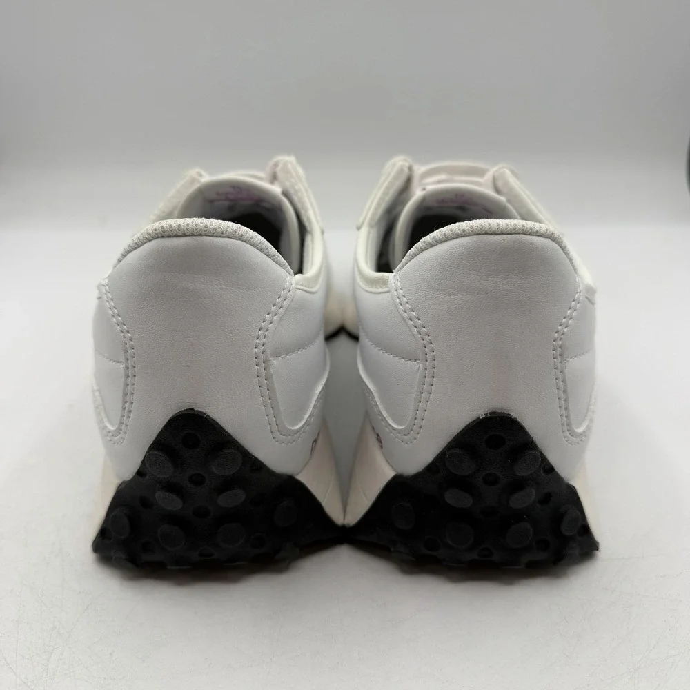 New Balance 327 Shoes‎ YOUTH Kids Size 7 White Purple Sneakers Unisex GS327ST